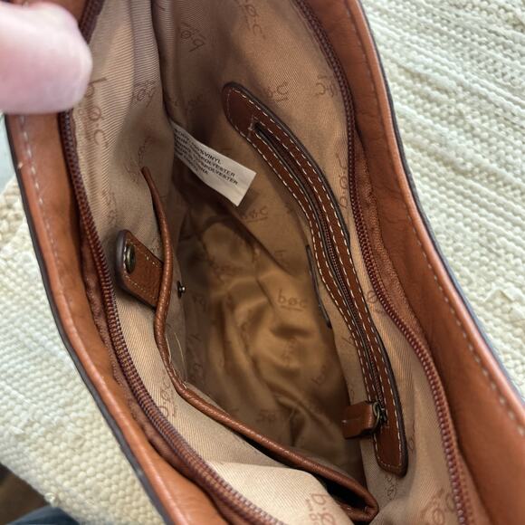 BOC Black Cognac Narayit Straw Woven Crossbody Purse Boho - Picture 9 of 10